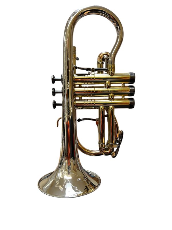 Eb Soprano Cornet - Geneva Oldroyd Cardinal Pre Loved - Full Nickel Silver Bell