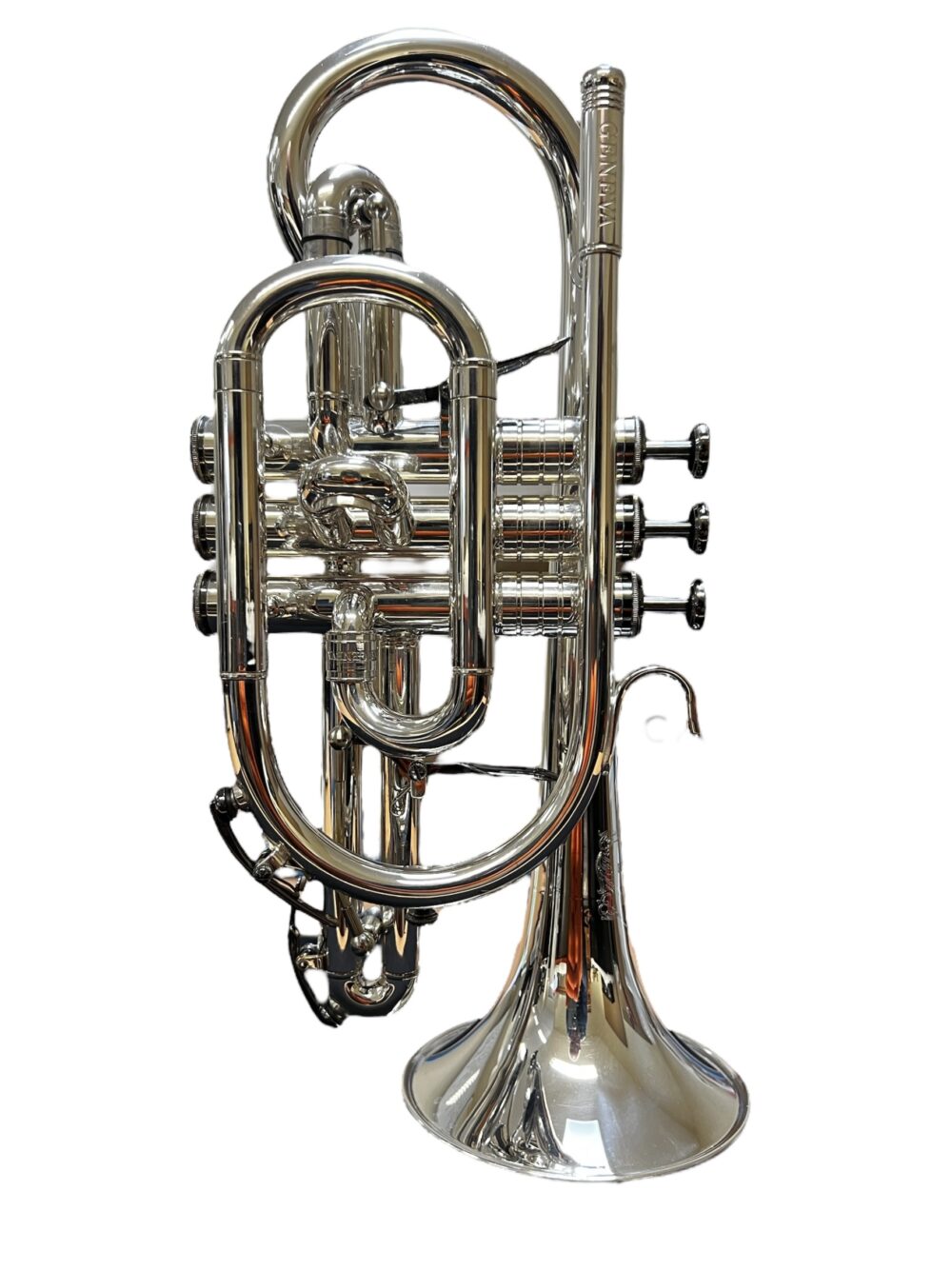 Bb Cornet - Geneva - Heritage - Pre Loved - Bespoke Black Accents - Image 2