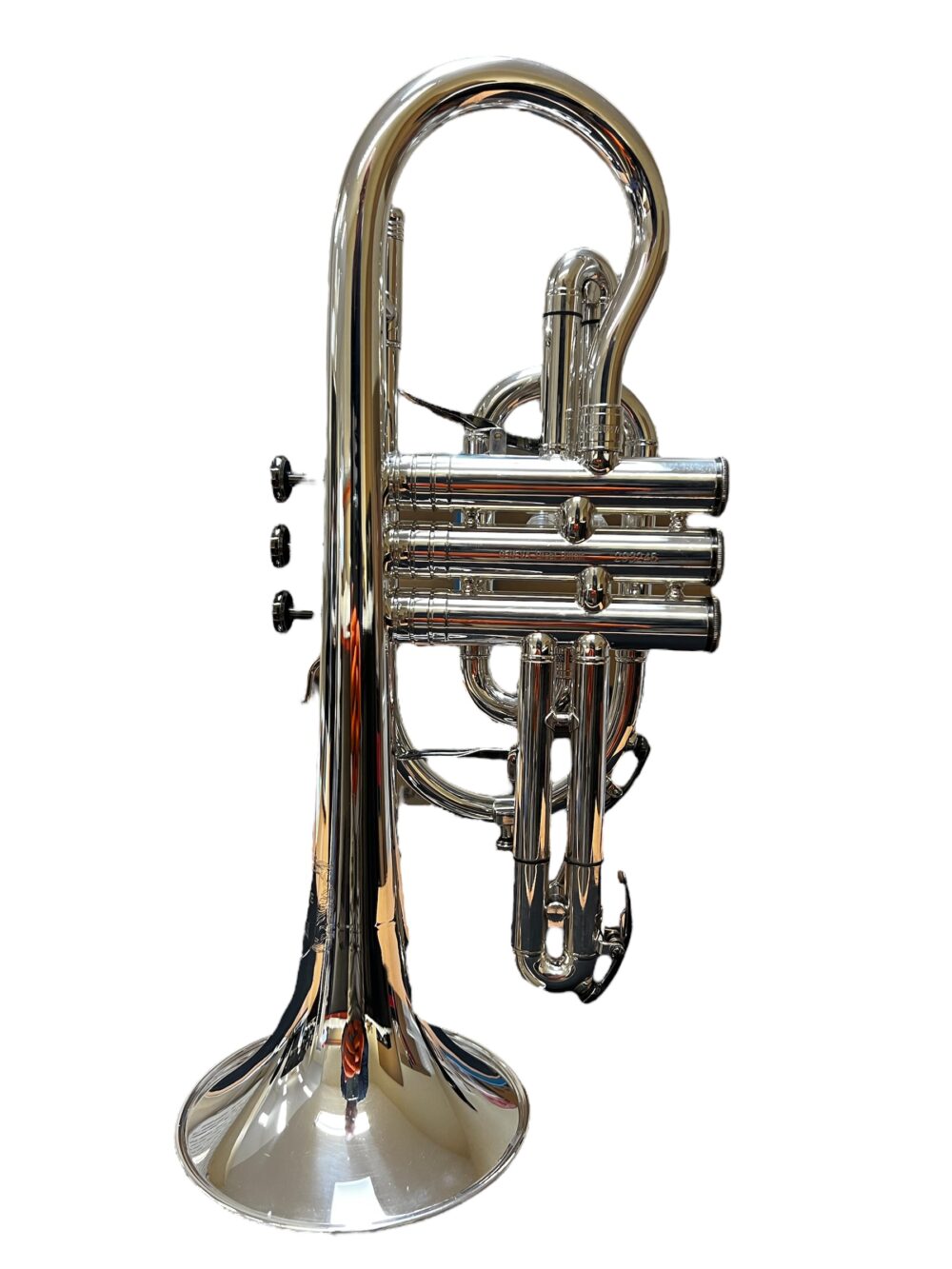 Bb Cornet - Geneva - Heritage - Pre Loved - Bespoke Black Accents - Image 3