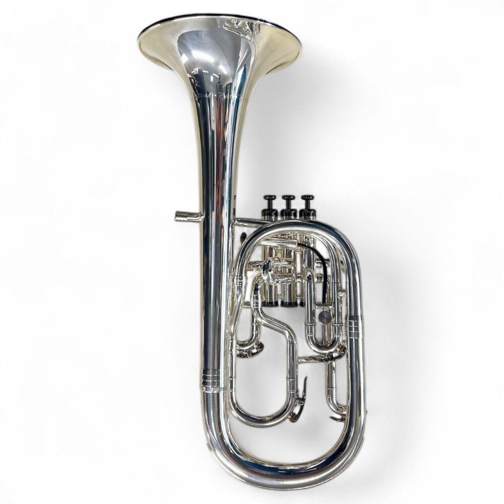 Eb Tenor Horn - Geneva Cardinal - (Piston) - Pre Loved - Image 2