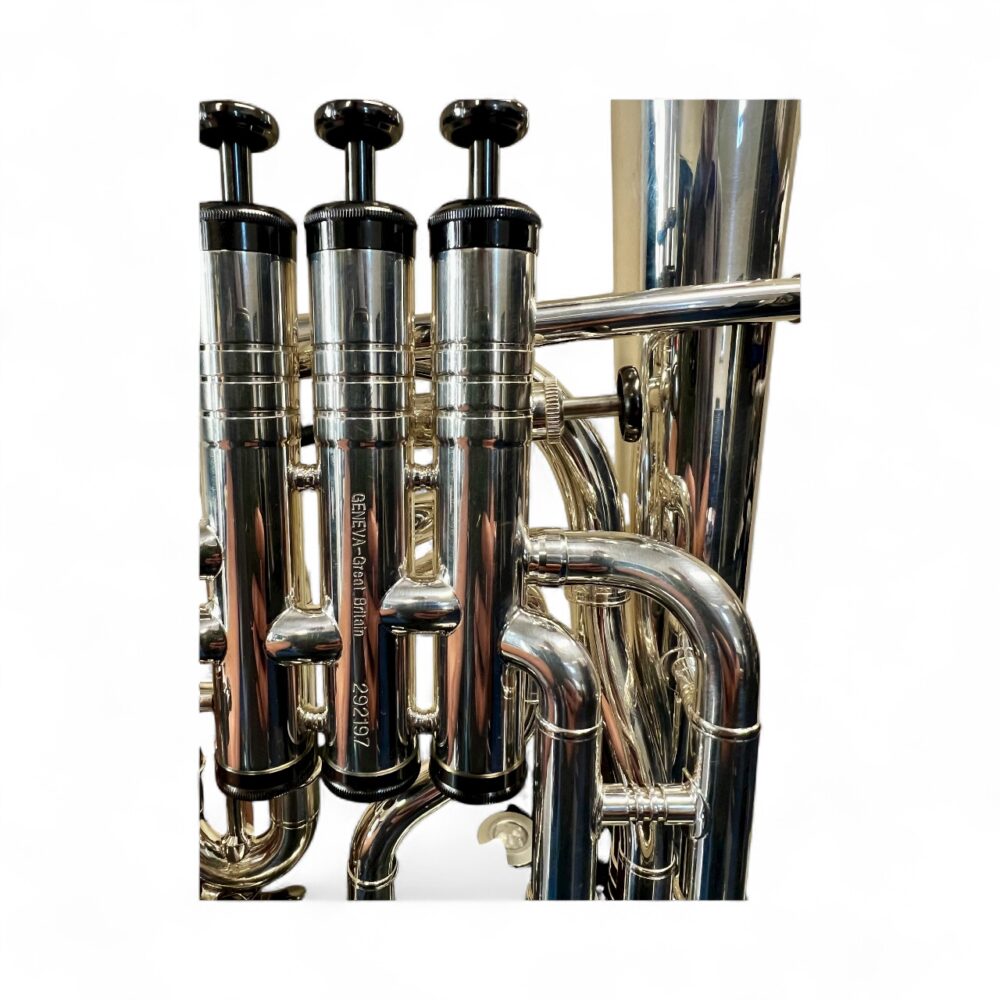 Eb Tenor Horn - Geneva Cardinal - (Piston) - Pre Loved - Image 3