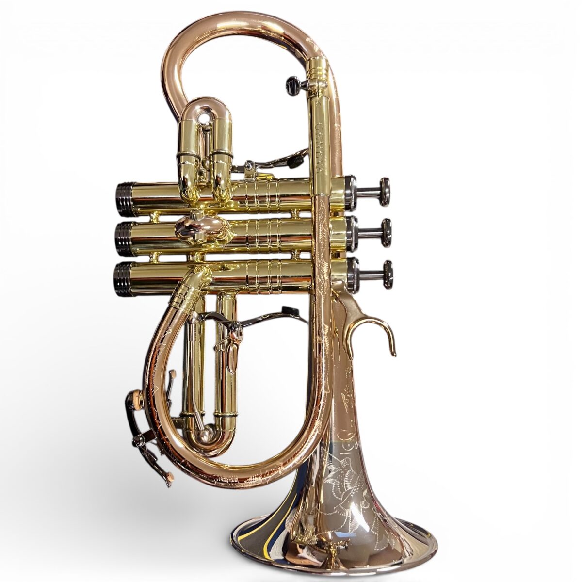 Geneva Cardinal Eb Soprano Cornet for sale via Geneva Ins